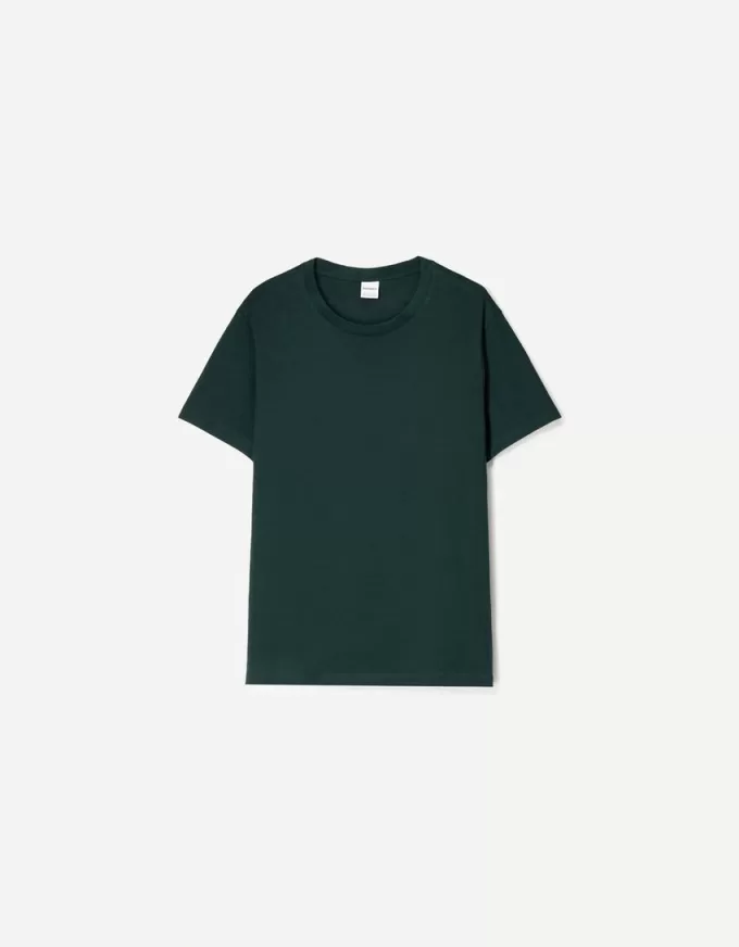 Vanlig kortärmad t-shirt