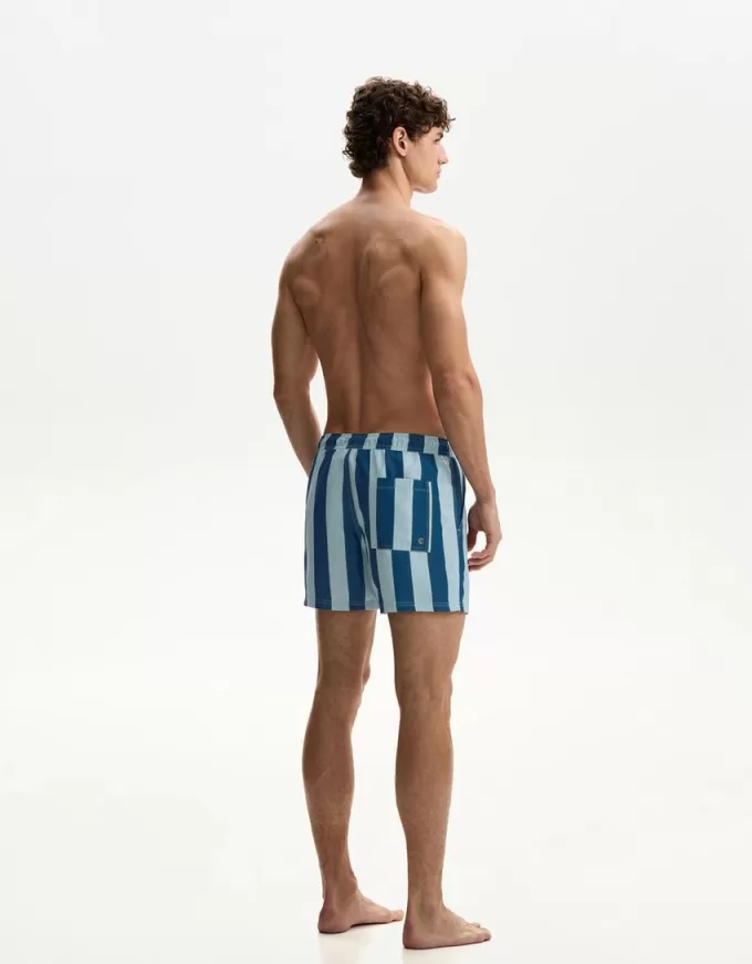 Vanliga boardshorts med tryck Vanliga boardshorts med tryck