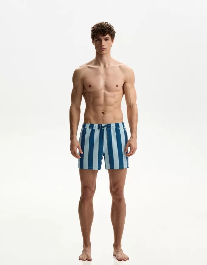 Vanliga boardshorts med tryck Vanliga boardshorts med tryck