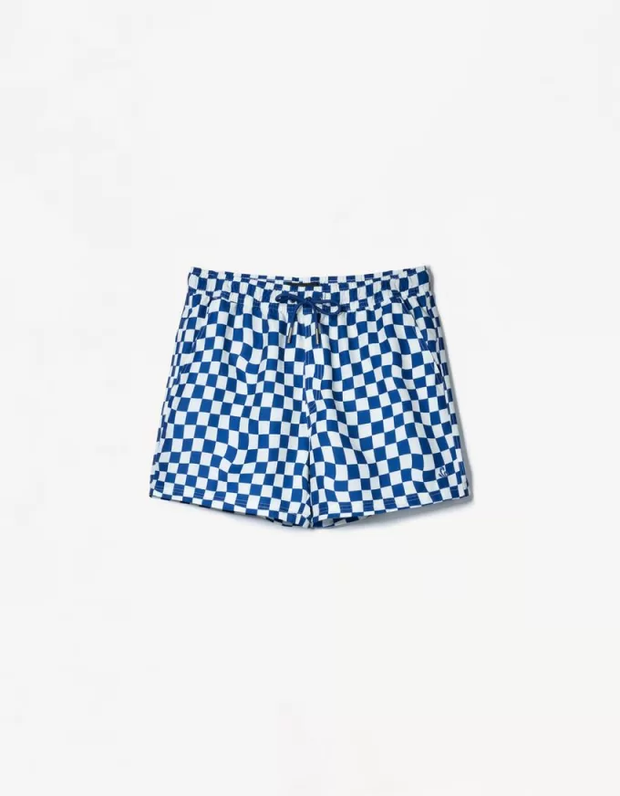 Vanliga boardshorts med tryck Vanliga boardshorts med tryck