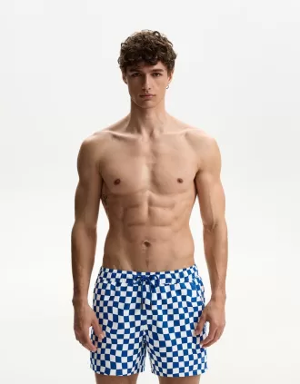 Vanliga boardshorts med tryck