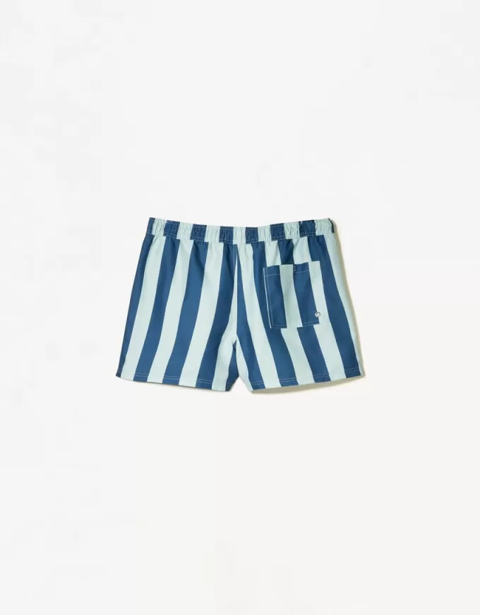 Vanliga boardshorts med tryck Vanliga boardshorts med tryck