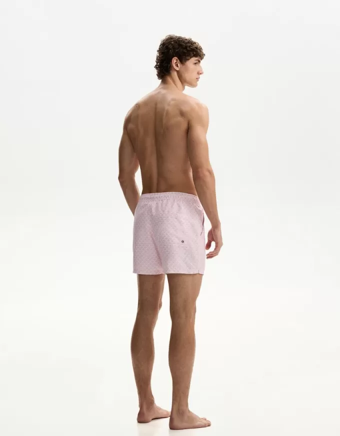 Vanliga boardshorts med tryck Vanliga boardshorts med tryck