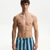 Vanliga boardshorts med tryck Vanliga boardshorts med tryck