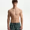 Vanliga boardshorts med tryck Vanliga boardshorts med tryck