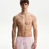 Vanliga boardshorts med tryck Vanliga boardshorts med tryck