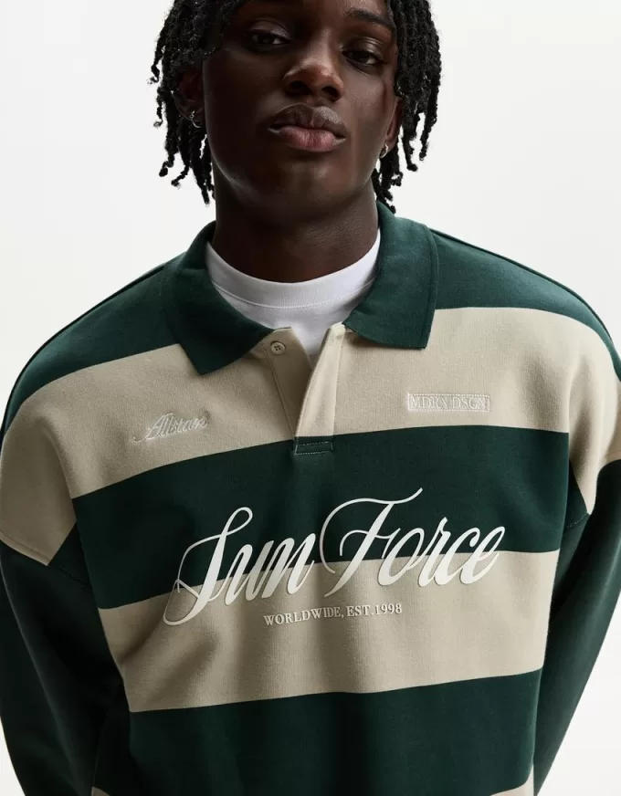Varsity sportig pikétröja Varsity sportig pikétröja