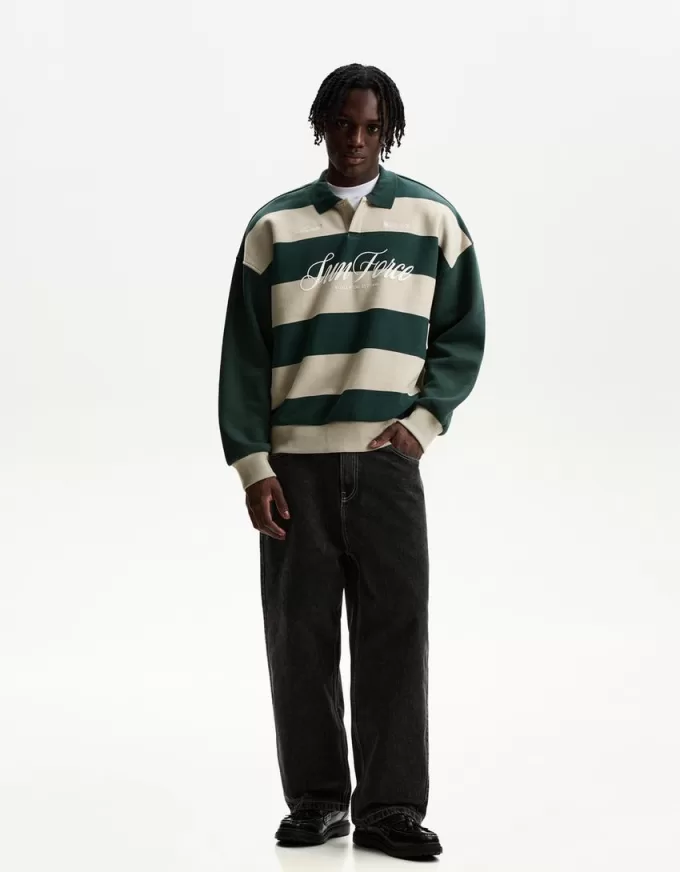 Varsity sportig pikétröja Varsity sportig pikétröja