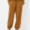 Voluminösa interlock joggingbyxor Voluminösa interlock joggingbyxor