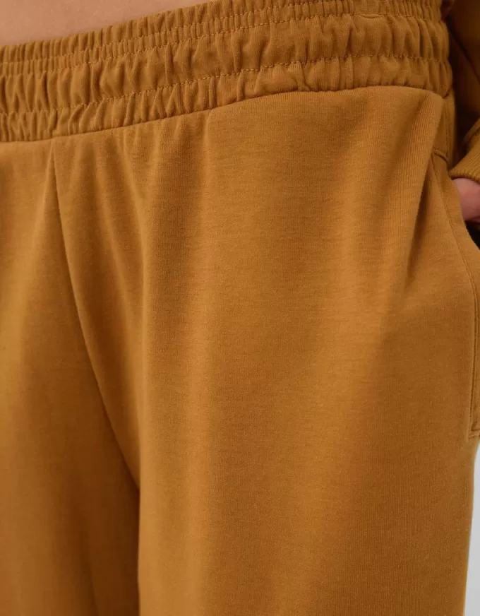 Voluminösa interlock joggingbyxor Voluminösa interlock joggingbyxor