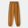 Voluminösa interlock joggingbyxor Voluminösa interlock joggingbyxor